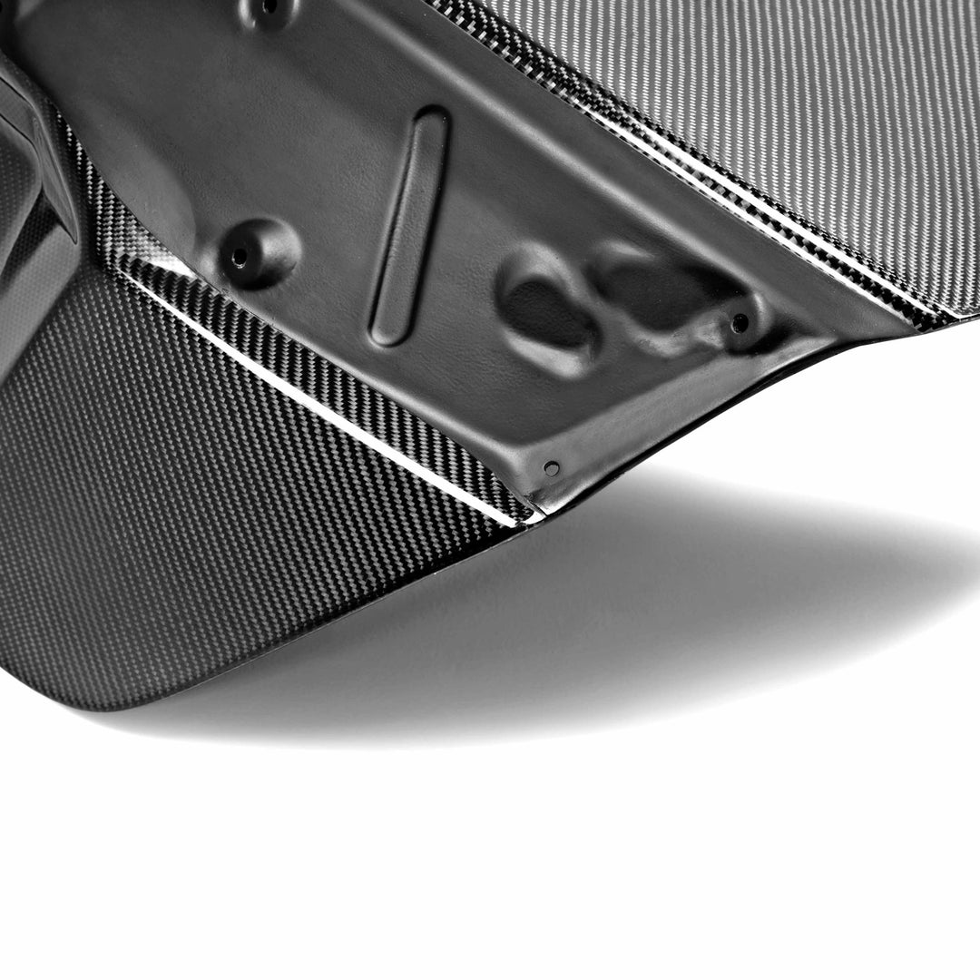 Seibon OEM-Style Carbon Fiber trunk lid for 2012-2015 Honda Civic Coupe - image 3