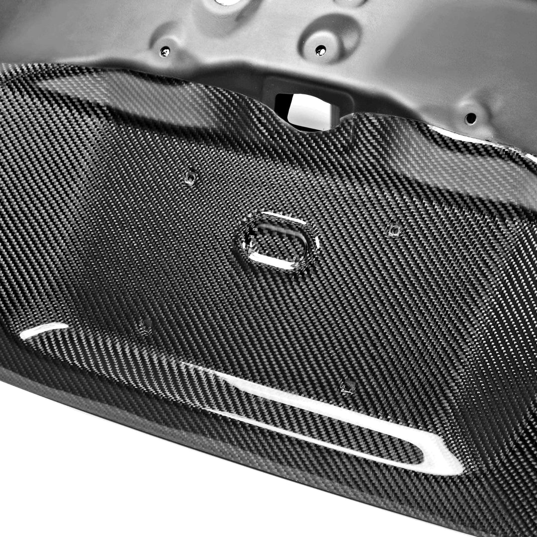 Seibon OEM-Style Carbon Fiber trunk lid for 2012-2015 Honda Civic Coupe - image 5