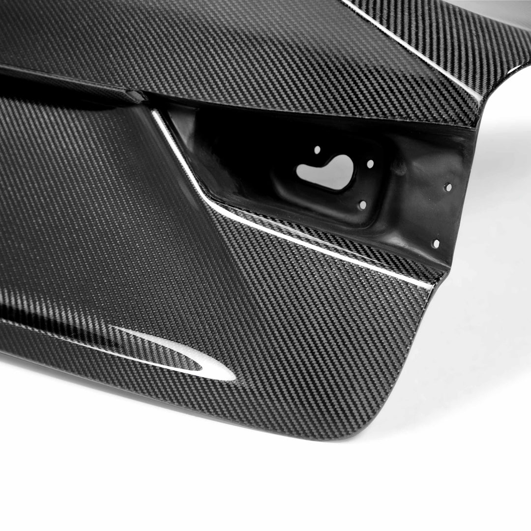Seibon C-Style Carbon Fiber trunk lid for 2014-2020 Lexus IS - image 3