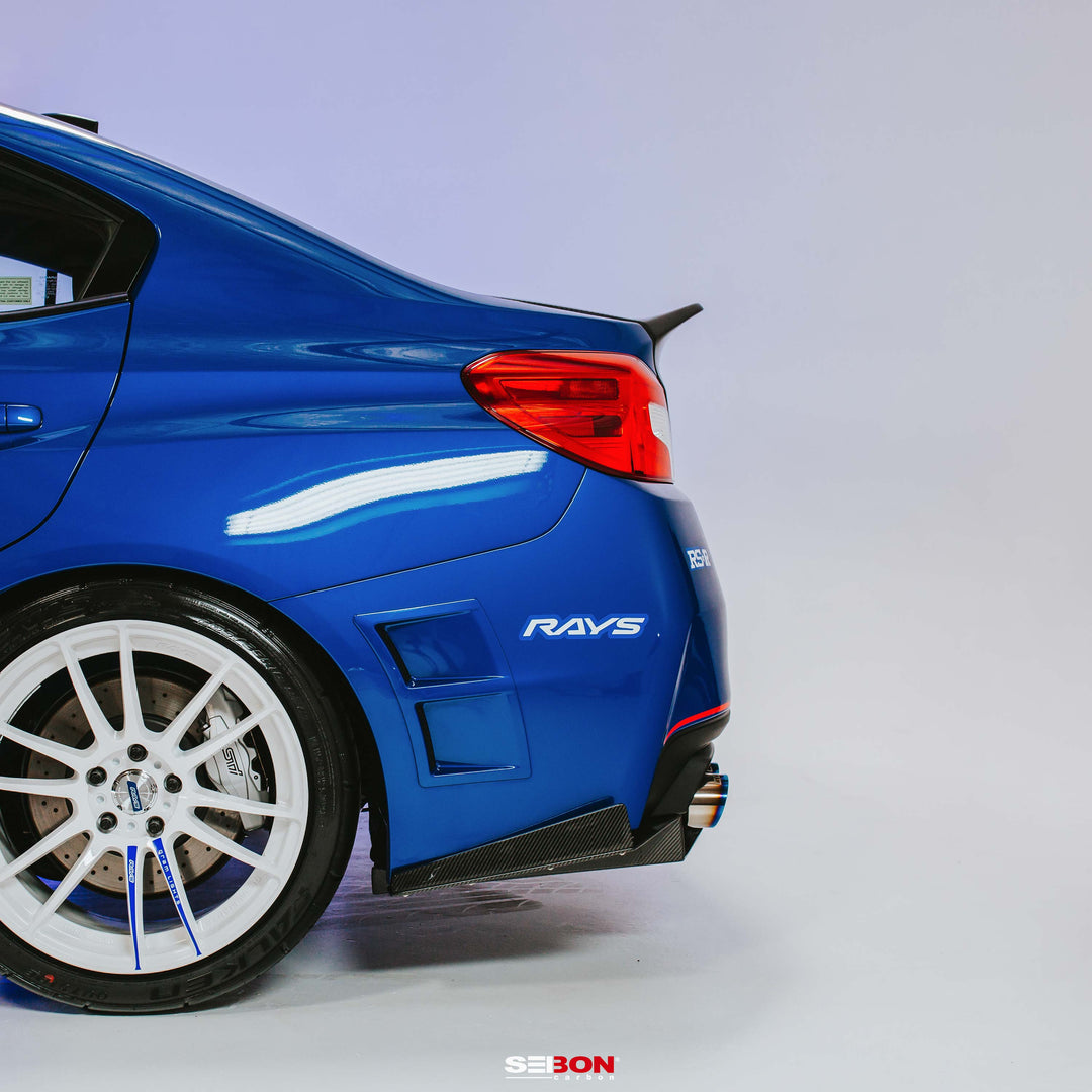 Seibon C-Style Carbon Fiber trunk lid for 2015-2021 Subaru WRX / STi - image 7