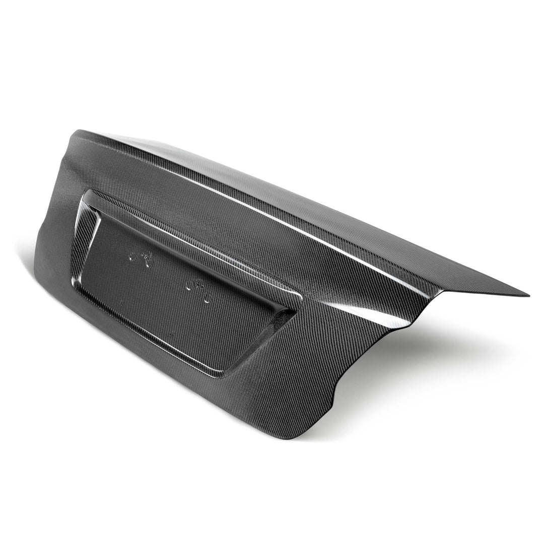 Seibon OEM-Style Carbon Fiber trunk lid for 2015-2021 Subaru WRX / STi (No Emblem) - image 1