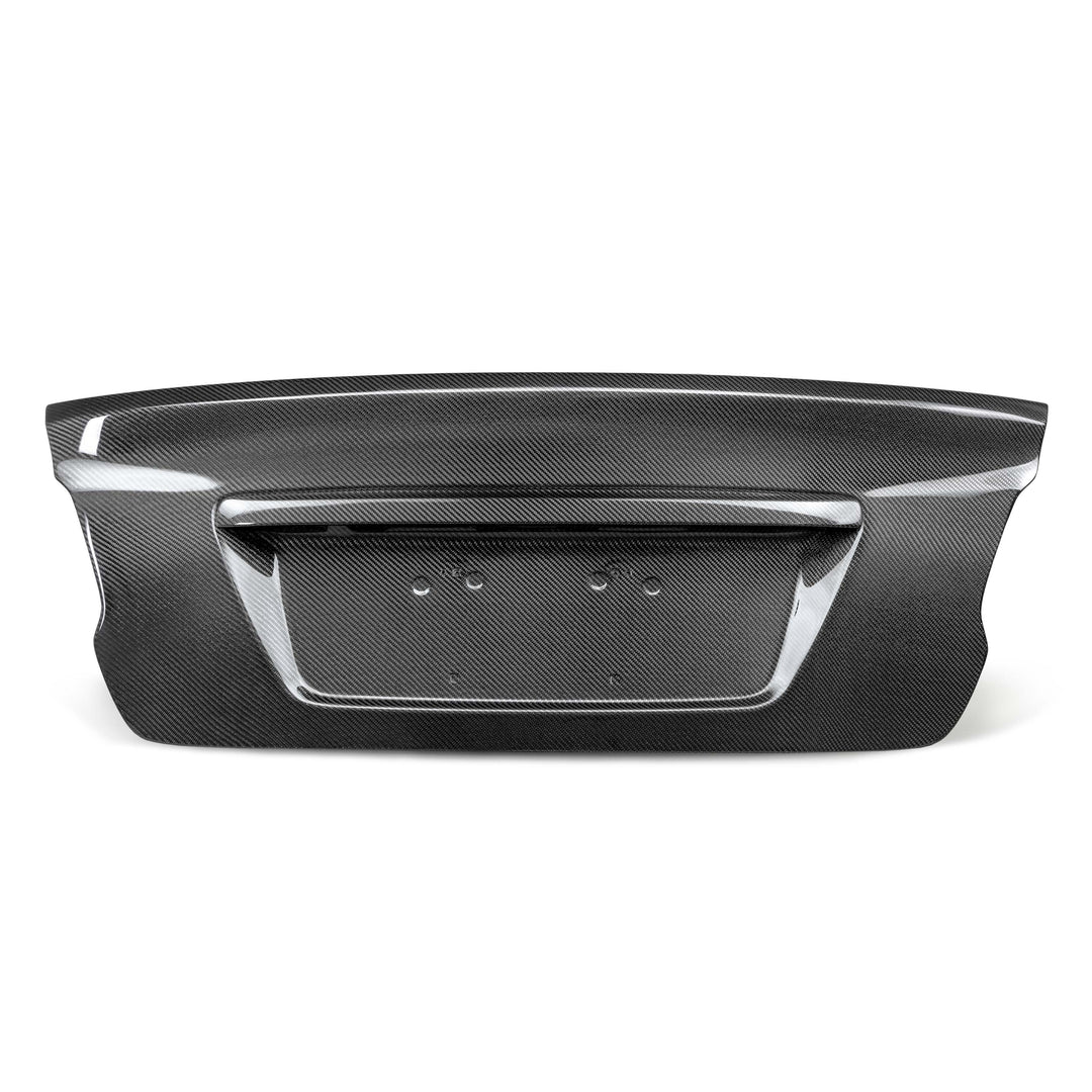 Seibon OEM-Style Carbon Fiber trunk lid for 2015-2021 Subaru WRX / STi (No Emblem) - image 2