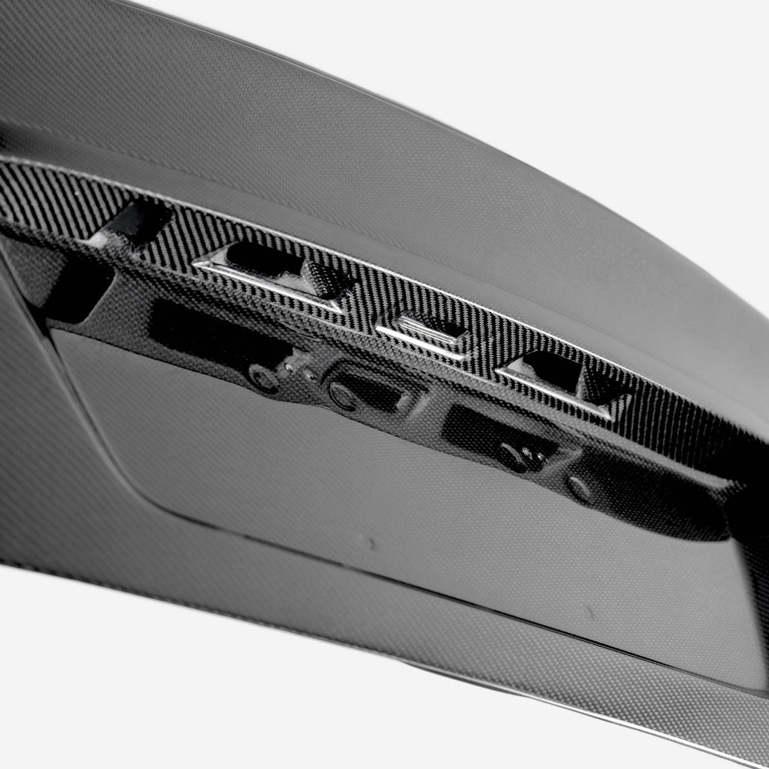 Seibon OEM-Style Carbon Fiber trunk lid for 2015-2021 Subaru WRX / STi (No Emblem) - image 4