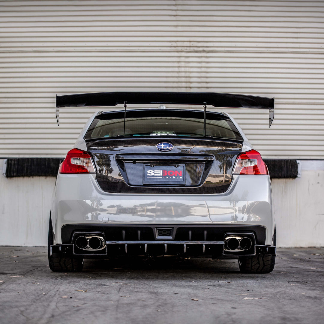 Seibon OEM-Style Carbon Fiber trunk lid for 2015-2021 Subaru WRX / STi - image 7