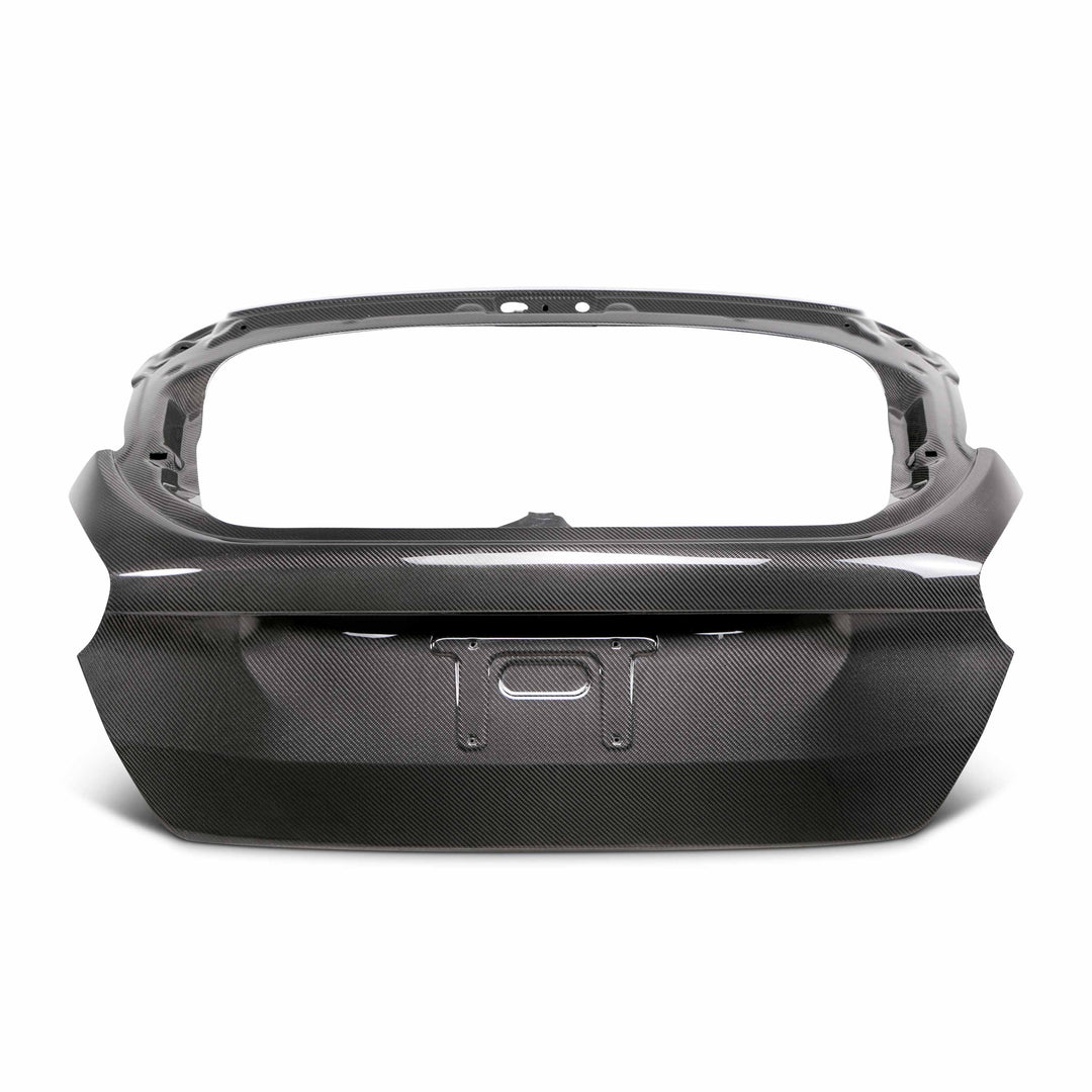 Seibon Carbon fiber trunk lid for 2015-2018 Ford Focus Hatchback - image 2