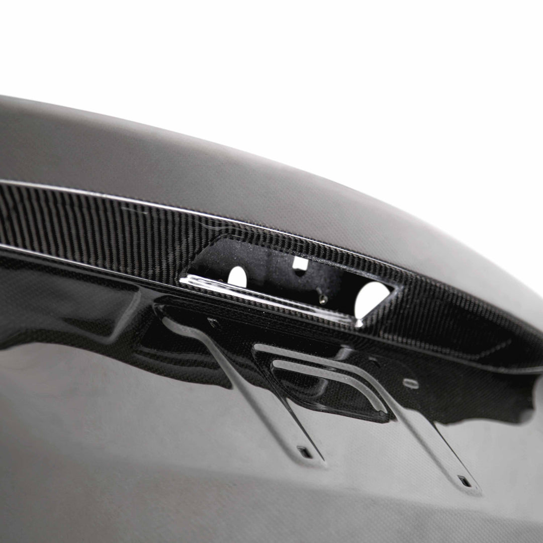 Seibon Carbon fiber trunk lid for 2015-2018 Ford Focus Hatchback - image 6