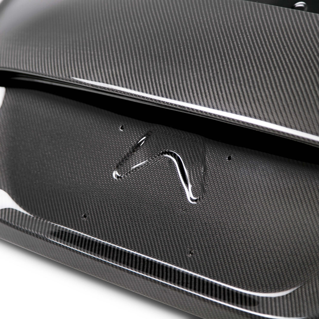 Seibon Carbon fiber trunk lid for 2016-2020 Honda Civic Coupe - image 2