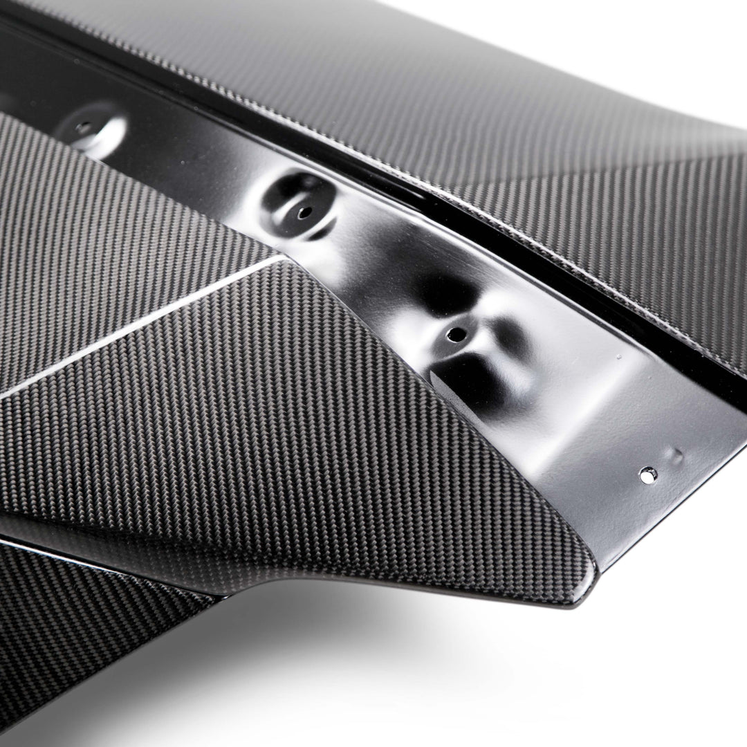 Seibon Carbon fiber trunk lid for 2016-2020 Honda Civic Coupe - image 3