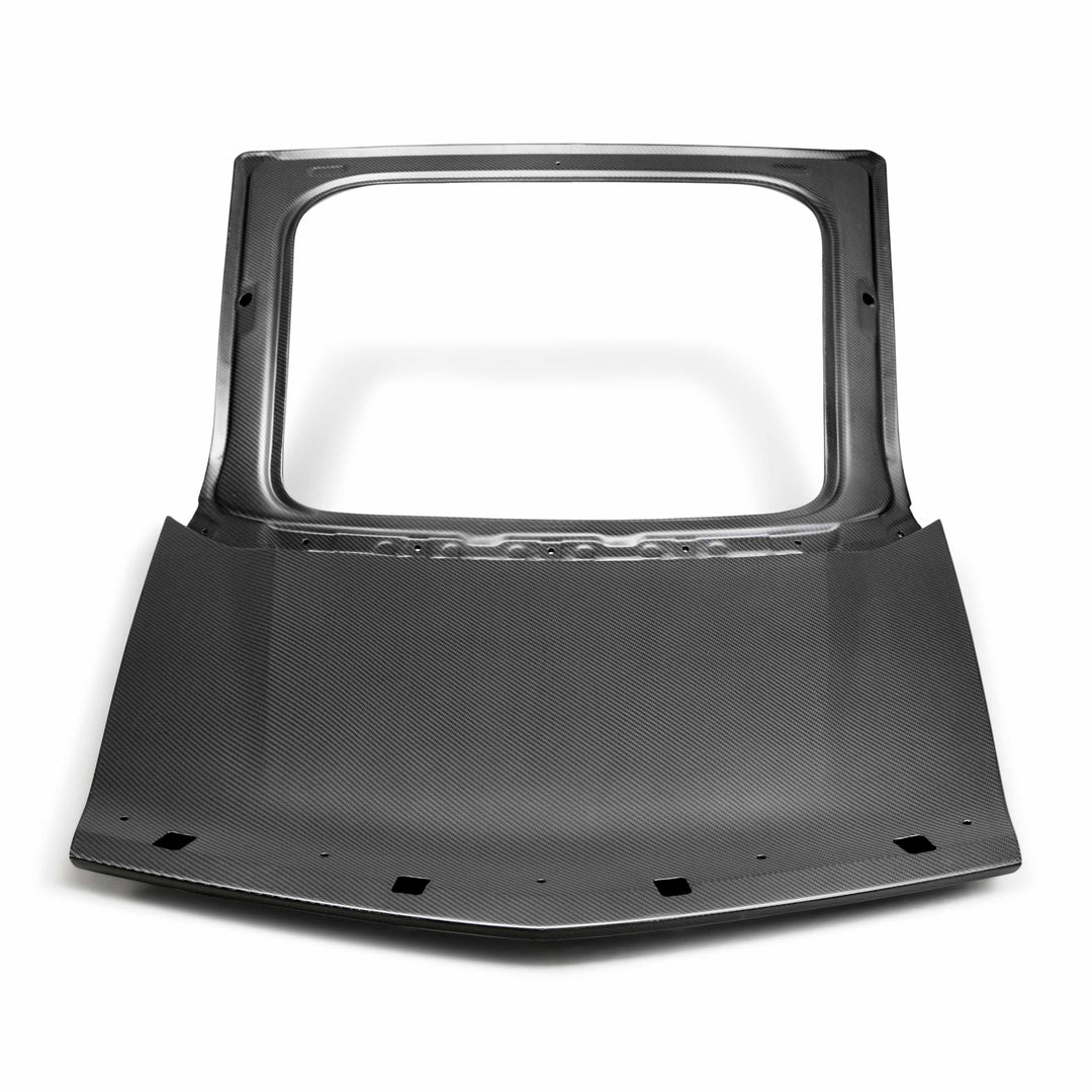 Seibon OEM-style dry carbon Fiber trunk lid for 2017-2022 Acura NSX - Matte - image 2