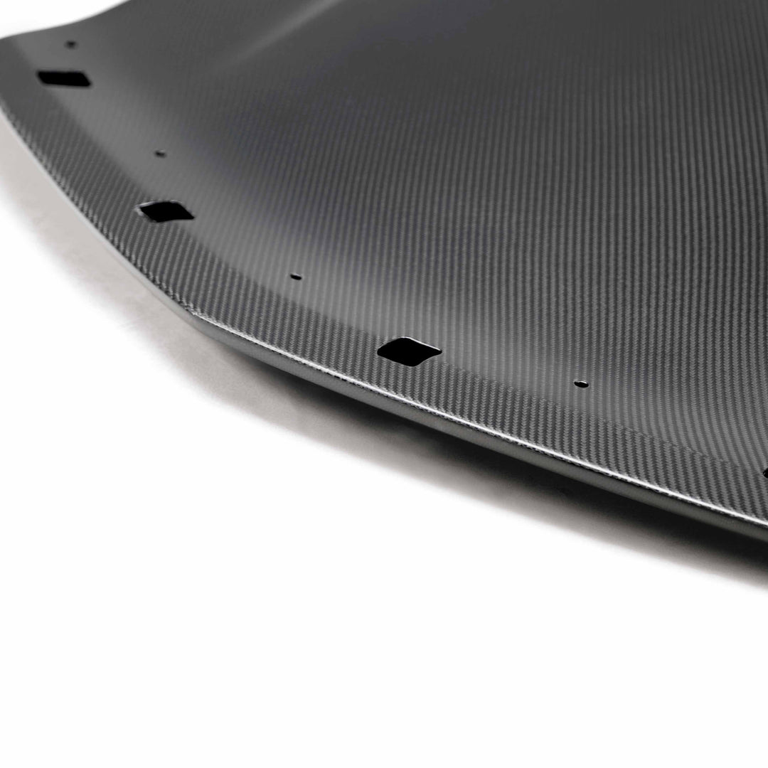 Seibon OEM-style dry carbon Fiber trunk lid for 2017-2022 Acura NSX - Matte - image 3