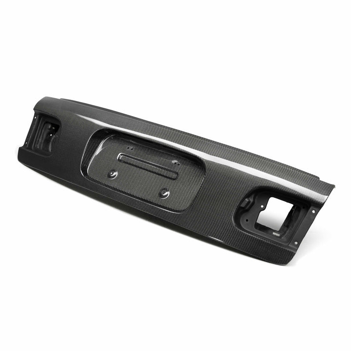 Seibon oem style carbon fiber trunk lid for 1992 1995 honda civic hatchback   image 1