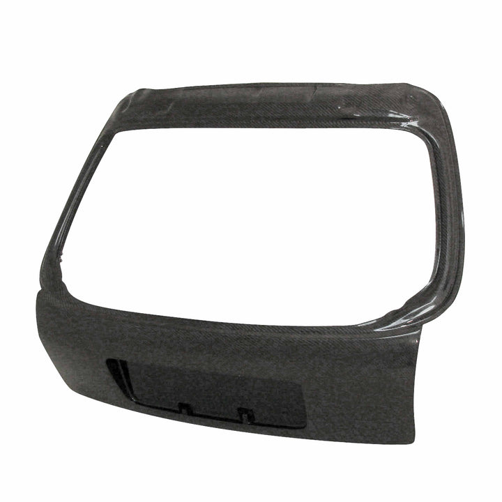 Seibon oem style carbon fiber trunk lid for 1996 2000 honda civic hatchback   image 1
