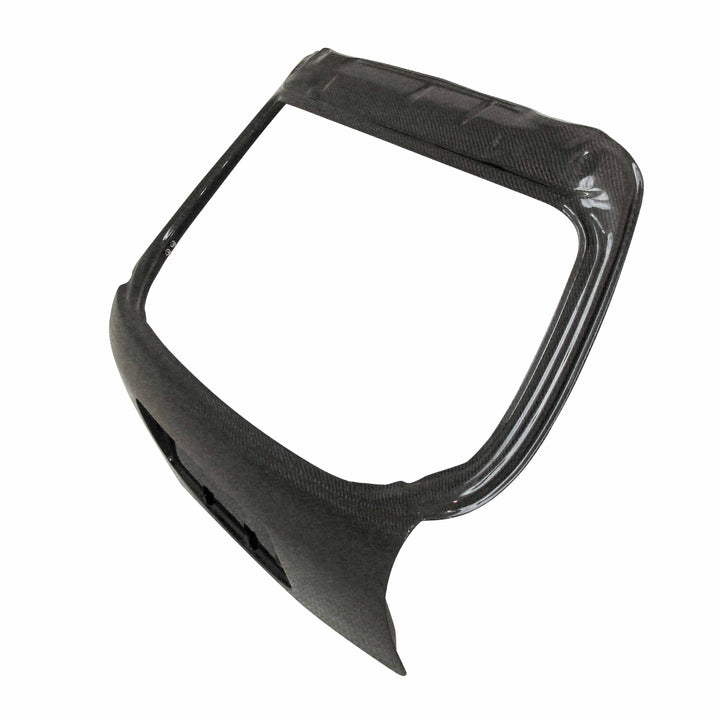 Seibon oem style carbon fiber trunk lid for 1996 2000 honda civic hatchback   image 2