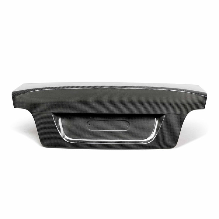 Seibon csl style carbon fiber trunk lid for 1997 2003 bmw e39   image 2