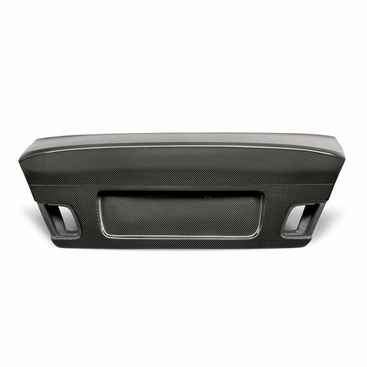 Seibon csl style carbon fiber trunk lid for 1999 2006 bmw e46 coupe   image 2