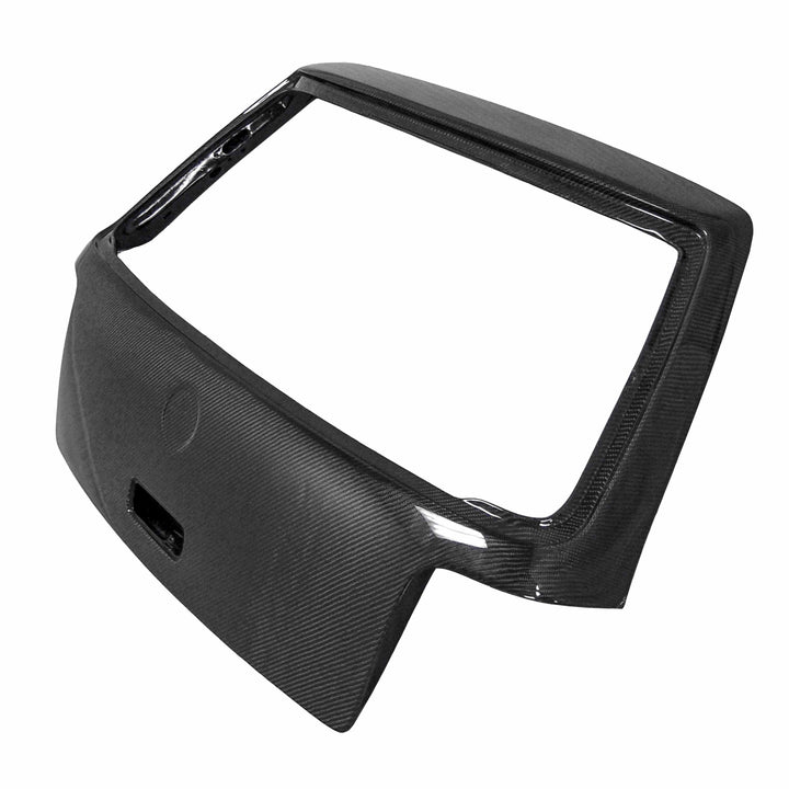 Seibon oem style carbon fiber trunk lid for 1999 2006 volkswagen golf iv   image 1