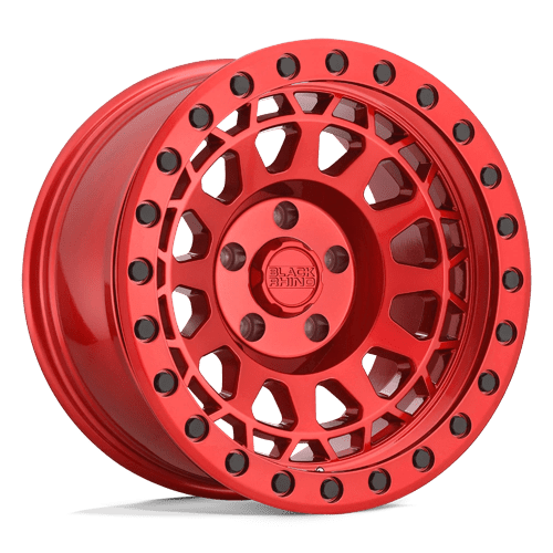 Black Rhino PRIMM CANDY RED W/ BLACK BOLTS Wheel - image 1