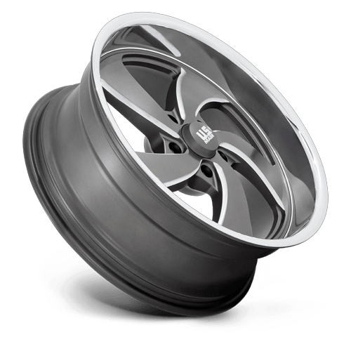 US Mags U133 DESPERADO ANTHRACITE MILLED DIAM-CUT LIP Wheel - image 3
