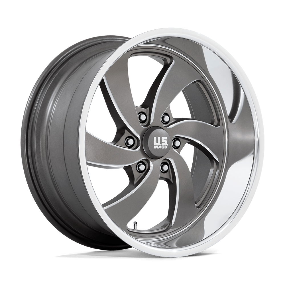 US Mags U133 DESPERADO ANTHRACITE MILLED DIAM-CUT LIP Wheel - image 6