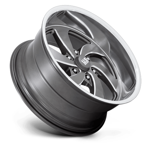 US Mags U133 DESPERADO ANTHRACITE MILLED DIAM-CUT LIP Wheel - image 7