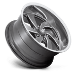Load image into Gallery viewer, US Mags U133 DESPERADO ANTHRACITE MILLED DIAM-CUT LIP Wheel - image 7
