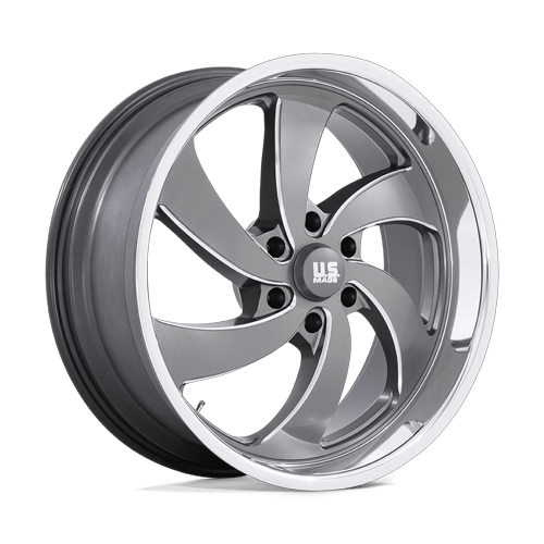 US Mags U133 DESPERADO ANTHRACITE MILLED DIAM-CUT LIP Wheel - image 9
