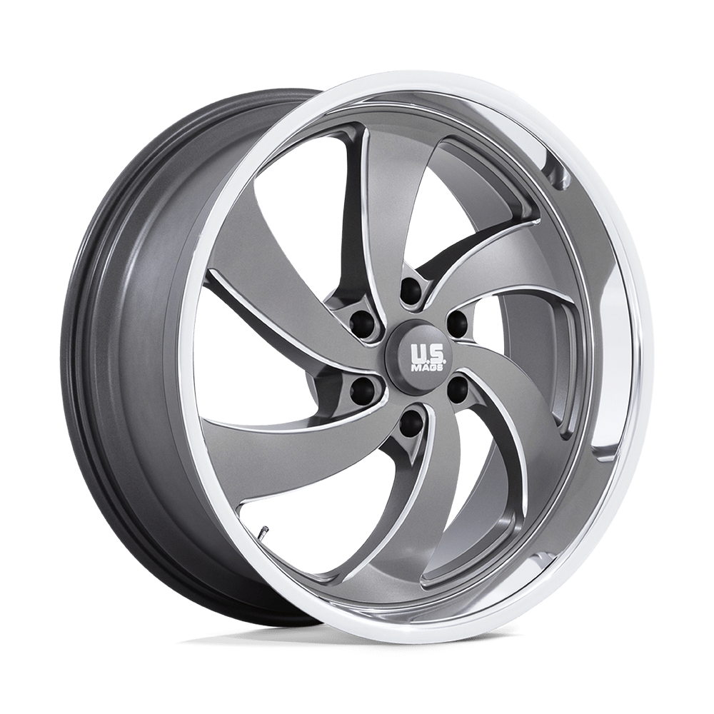 US Mags U133 DESPERADO ANTHRACITE MILLED DIAM-CUT LIP Wheel - image 10