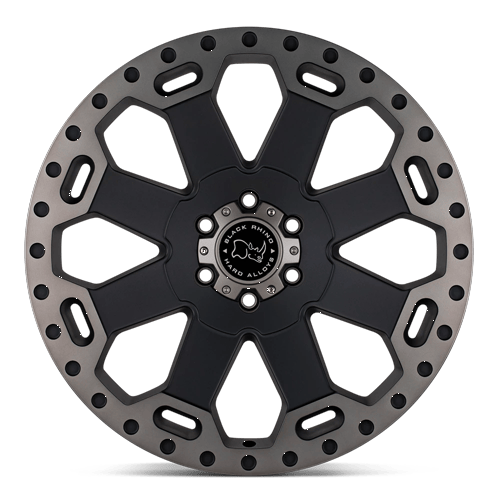 Black Rhino WARLORD MATTE BLACK W/ MACH DARK TINT Wheel - image 4