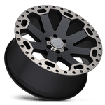 Load image into Gallery viewer, Black Rhino WARLORD MATTE BLACK W/ MACH DARK TINT Wheel - image 3
