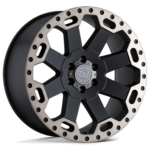 Black Rhino WARLORD MATTE BLACK W/ MACH DARK TINT Wheel - image 1