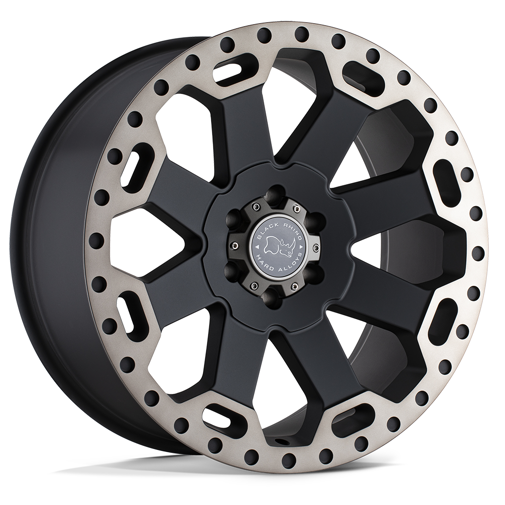 Black Rhino WARLORD MATTE BLACK W/ MACH DARK TINT Wheel - image 2